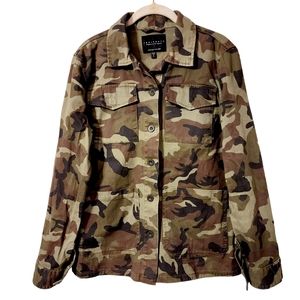 Anthropologie Sanctuary Camoflauge Jacket | Size Small